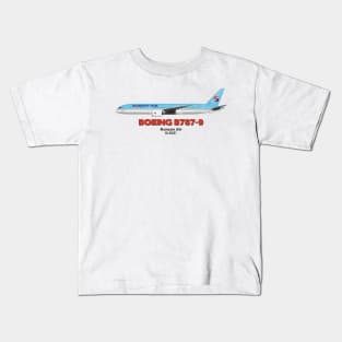 Boeing B787-9 - Korean Air Kids T-Shirt